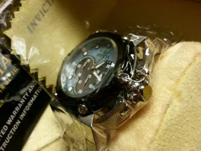 Pre-owned Invicta Men's 46mm Coalition Forces X-wing Quartz Chronograph