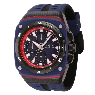 Invicta Men's 46mm Quartz Chronograph Watch In Blue