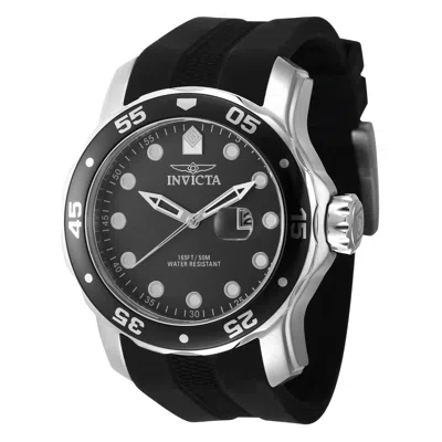 Invicta Men's 48mm Quartz Watch In Black