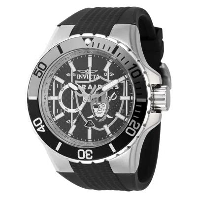 Invicta Men's 50mm Quartz Chronograph Watch In Black