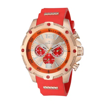 Invicta Men's 50mm Quartz Watch In Red