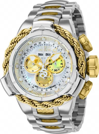 Pre-owned Invicta Men's 51mm Subaqua Alpha "golden Eye" Swiss Master Calendar Chrono Watch