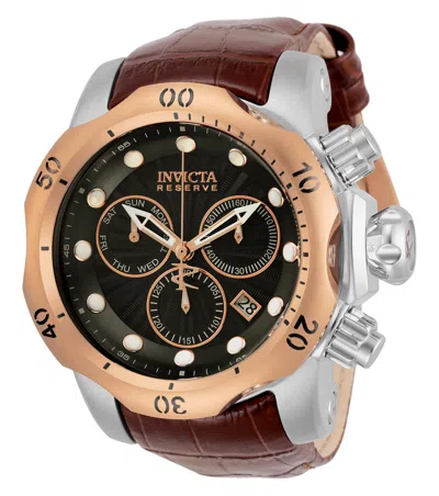 Invicta Men's 53.7mm Quartz Chronograph Watch In Brown