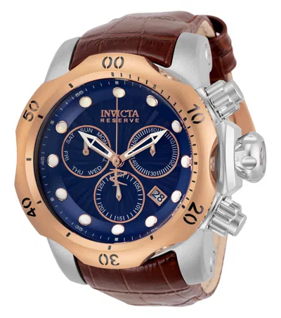 Invicta Men's 53.7mm Quartz Chronograph Watch In Brown