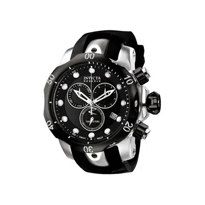 Pre-owned Invicta Men's 5732 Venom Quartz Chronograph Black Dial Watch