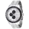 Invicta Men's Aviator 45mm Quartz Watch In Silver
