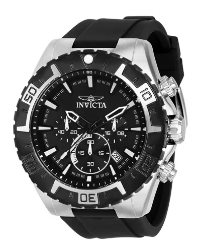 Invicta Men's Aviator Watch In Black
