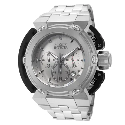 Invicta Men's Coalition Forces 46mm Quartz Watch In Silver