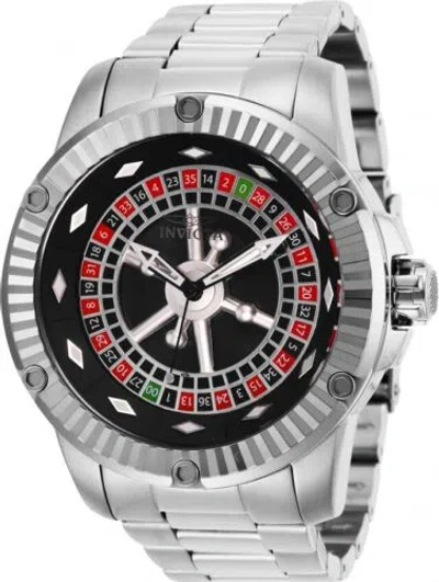 Pre-owned Invicta Men's  Roulette 28709 Specialty Automatic Stainless Steel 52mm Watch