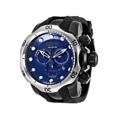 Pre-owned Invicta Men's Limited Edition Venom Swiss Quartz Black Blue Dial Watch