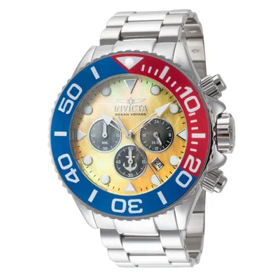 Invicta Men's Ocean Voyage 52mm Quartz Watch In-48596 In Blue