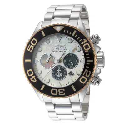 Invicta Men's Ocean Voyage 52mm Quartz Watch In-48598 In Gold