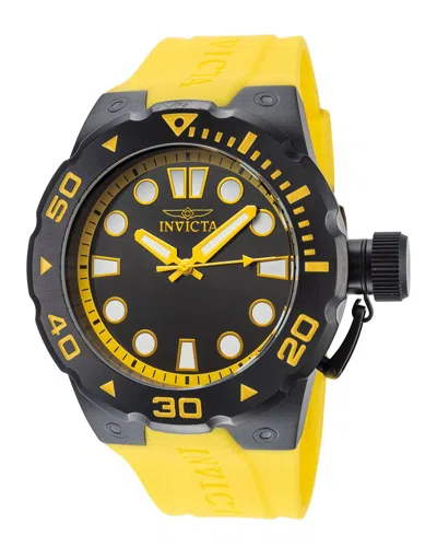 Invicta Men's Pro Diver Watch In Yellow
