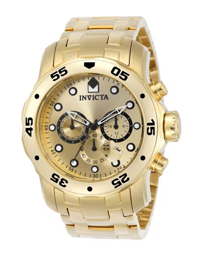 Invicta Men's Pro Diver Watch In Gold