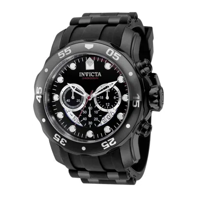 Pre-owned Invicta Men's Quartz Chronograph Watches In Blk/blk