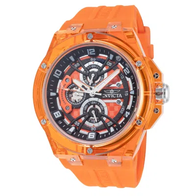 Invicta Men's Racing 46mm Orange Quartz Watch