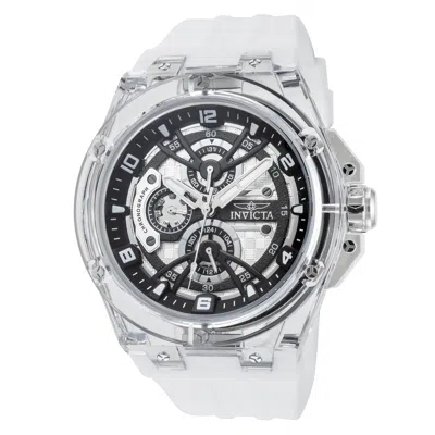 Invicta Racing Chronograph 46mm Watch In Black