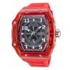 Invicta Racing 48.5mm Watch In Orange