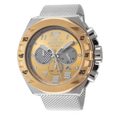 Invicta Men's Racing 48mm Quartz Watch In-47204 In Gold