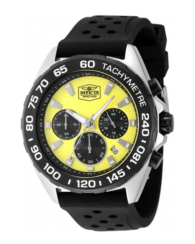 Invicta Men's Racing Watch In Yellow