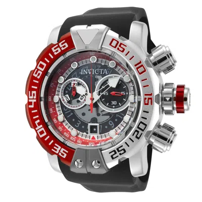 Invicta Men's Sea Hunter 57mm Quartz Watch In-44851 In Black