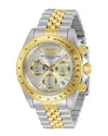 Invicta Speedway Chronograph Quartz Silver Dial Mens Watch 30991
