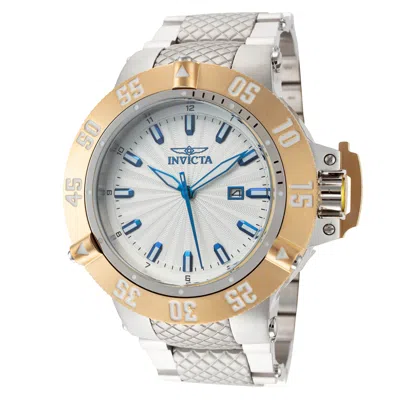 Invicta Men's Subaqua 50mm Quartz Watch In White