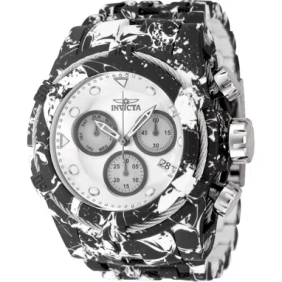 Pre-owned Invicta Men's Watch Bolt Silver, Grey And Black Dial Aqua Plating Bracelet 45489