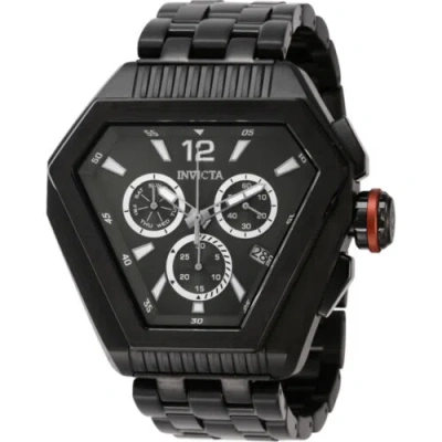 Pre-owned Invicta Men's Watch Speedway Quartz Chronograph Day-date Charcoal Dial 46103