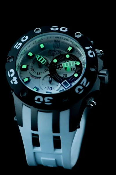 Pre-owned Invicta Mens  12947 Jason Taylor Chronograph Subaqua Scuba Strap Watch