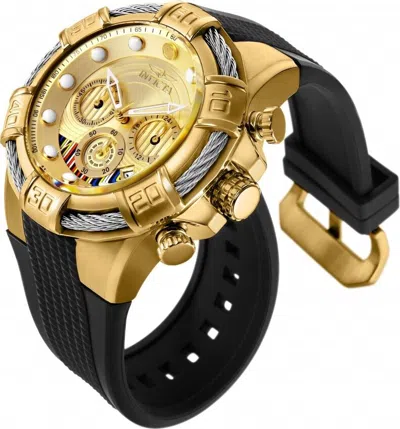 Pre-owned Invicta Mens  26271 Bolt Limited Edition Chronograph Black Strap Watch
