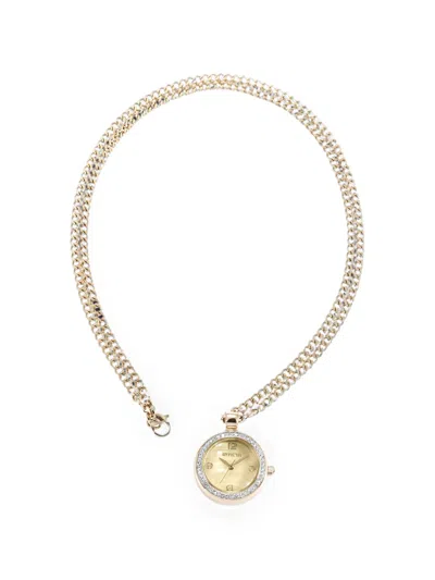 Invicta Mini Crystal-embellished 23mm Watch In Gold