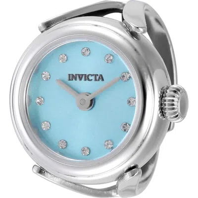 Invicta Mini Ring Quartz Watch In Silver
