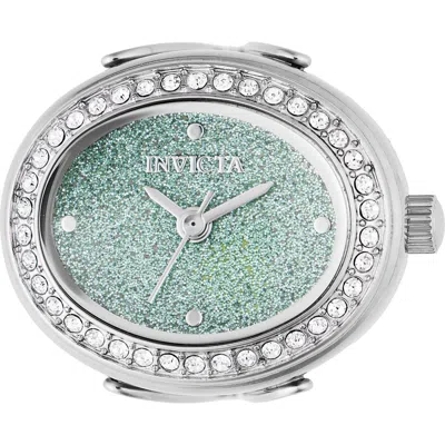 Invicta Mini Ring Watch, 24mm In Green