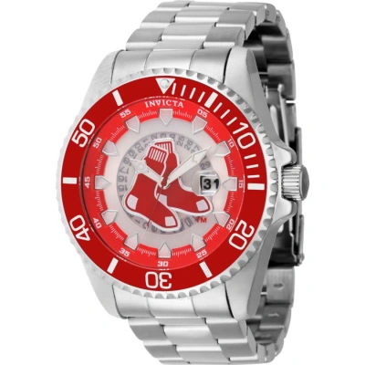 Invicta Mlb Boston Red Sox Quartz Men's Watch 43457 In Gold