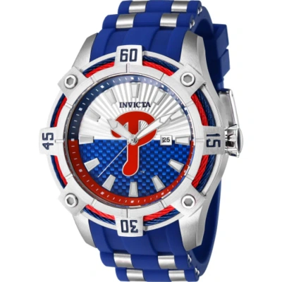 Invicta Mlb Philadelphia Phillies Quartz Men's Watch 43279 In Blue