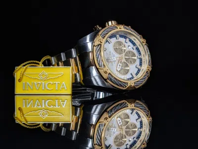 Pre-owned Invicta Model 31437 Men's Watch Quartz 52 Mm