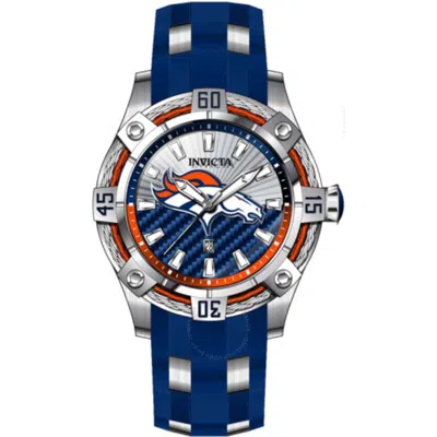 Invicta Nfl Denver Broncos Quartz Blue Dial Men's Watch 42076