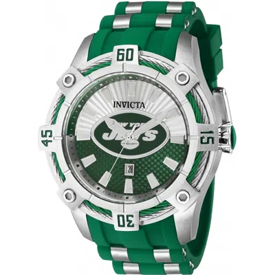 Invicta Nfl New York Jets Quartz Green Dial Men's Watch 43325