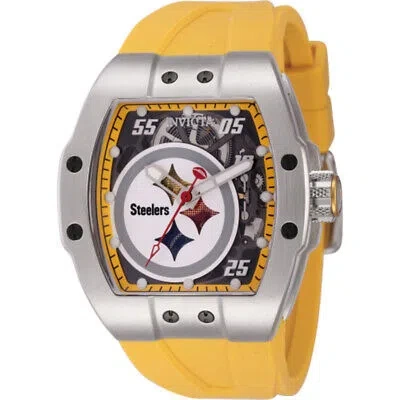 Pre-owned Invicta Nfl Pittsburgh Steelers Automatic Men's Watch 45056
