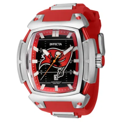 Invicta Nfl S1 Diablo 53mm Quartz Silicone Strap Watch In Multi