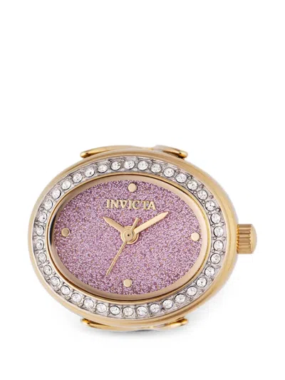 Invicta Ángel 24mm Ring Watch In Pink