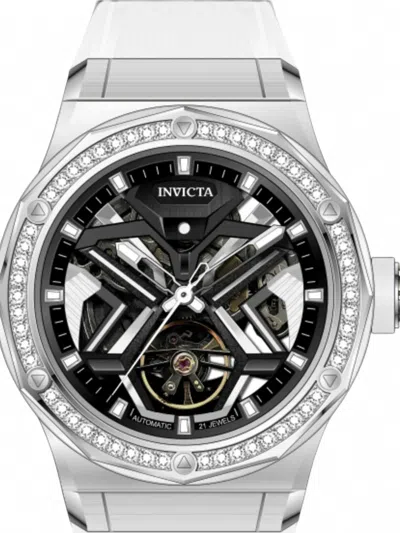 Invicta Objet D Art Diamond 45mm Watch In Metallic