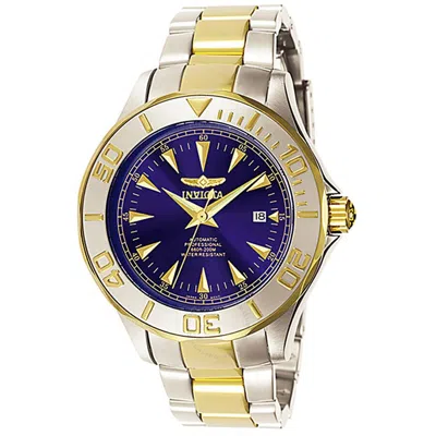 Invicta Ocean Ghost Iii Automatic Blue Dial Two-tone Men's Watch 7038 In Gold