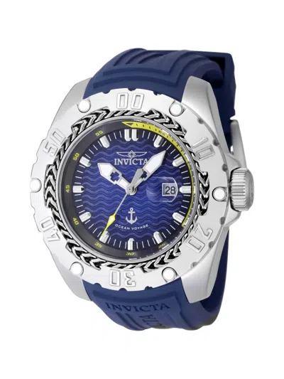 Invicta Ocean Voyage 51mm Watch In Blue