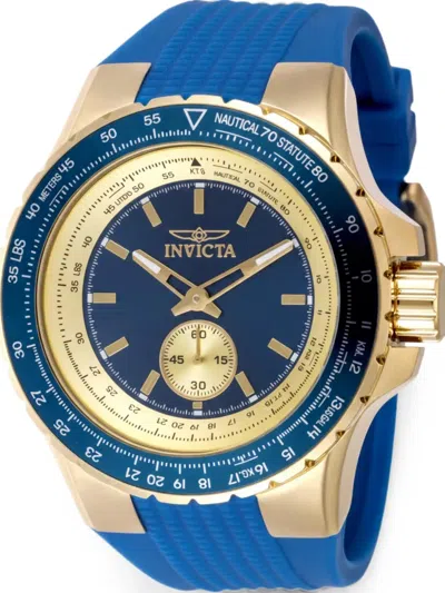 Invicta Pilot 50mm Watch In Blue