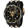Invicta Men's 48mm Quartz Watch In Black