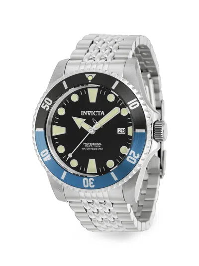 Invicta Pro Diver 44mm Watch In Metallic