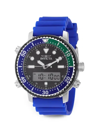 Invicta 프로 다이버 46.5mm 시계 In Blue