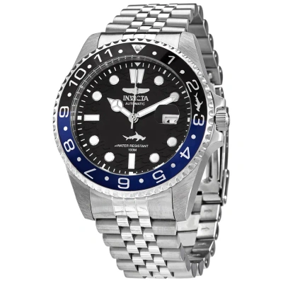 Invicta Pro Diver Automatic Black Dial Batman Bezel Men's Watch 35150 In Gray